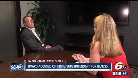 Ex-Superintendent Says He Was Fired For His Disability