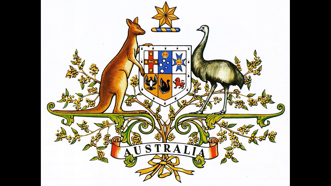Australian Coat of Arms registered in United States but not in Australia