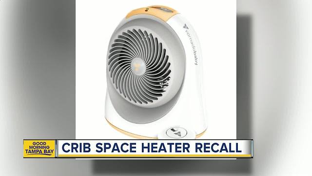Vornado Air recalls cribside space heaters due to fire and burn hazards