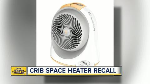 Vornado Air recalls cribside space heaters due to fire and burn hazards