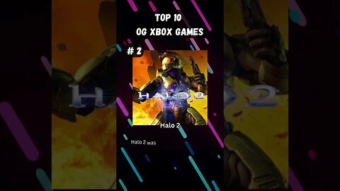 2/10 Top 10 Best Original Xbox Games of All Time #TopXboxGames
