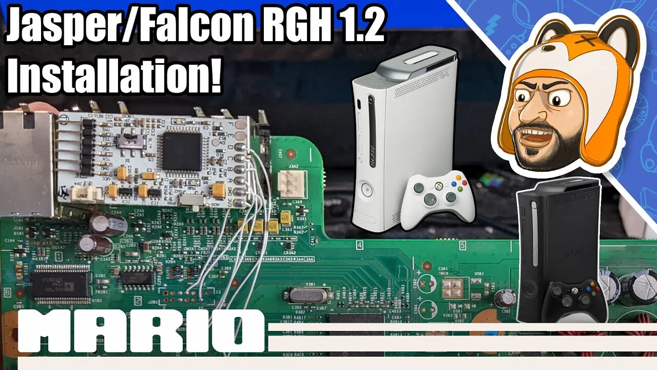 How to RGH 1.2 a Xbox 360 Phat (Falcon/Jasper) - RGH 1.2 v2 Update!