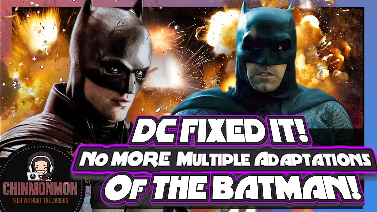 DC FIXED IT! No MORE Multiple Adaptations Of THE BATMAN!