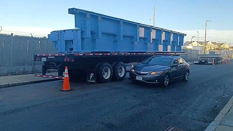 replacing the bridge for the trains