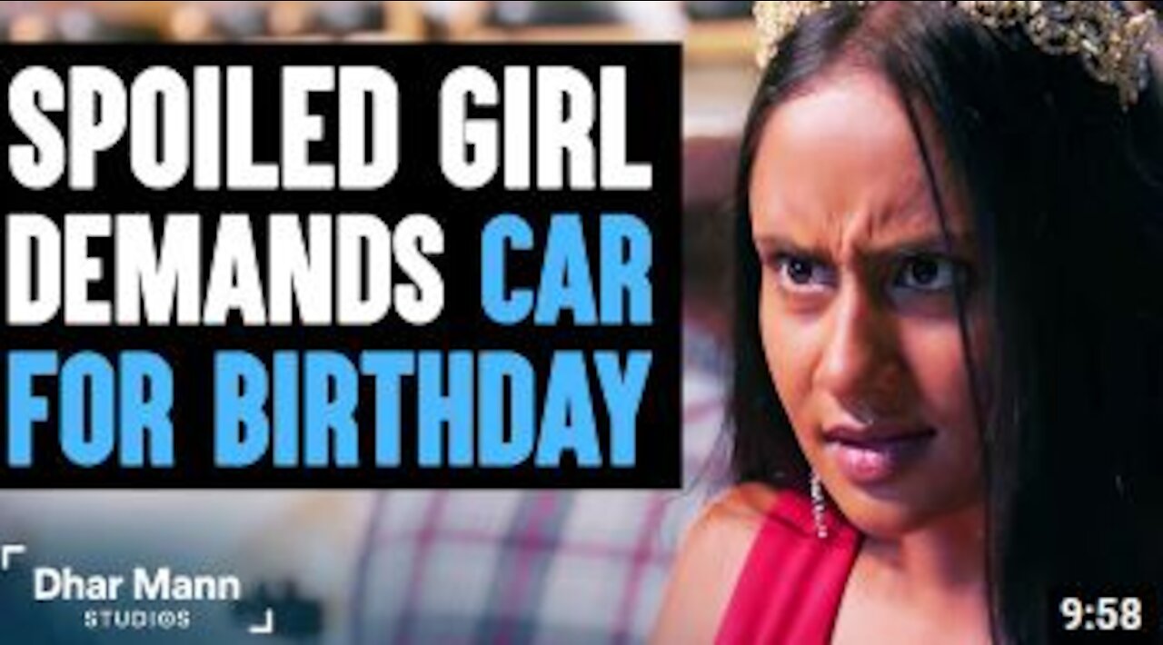 SPOILED GIRL Demands Car For Birthday ft. SSSniperWolf | #Dhar Mann