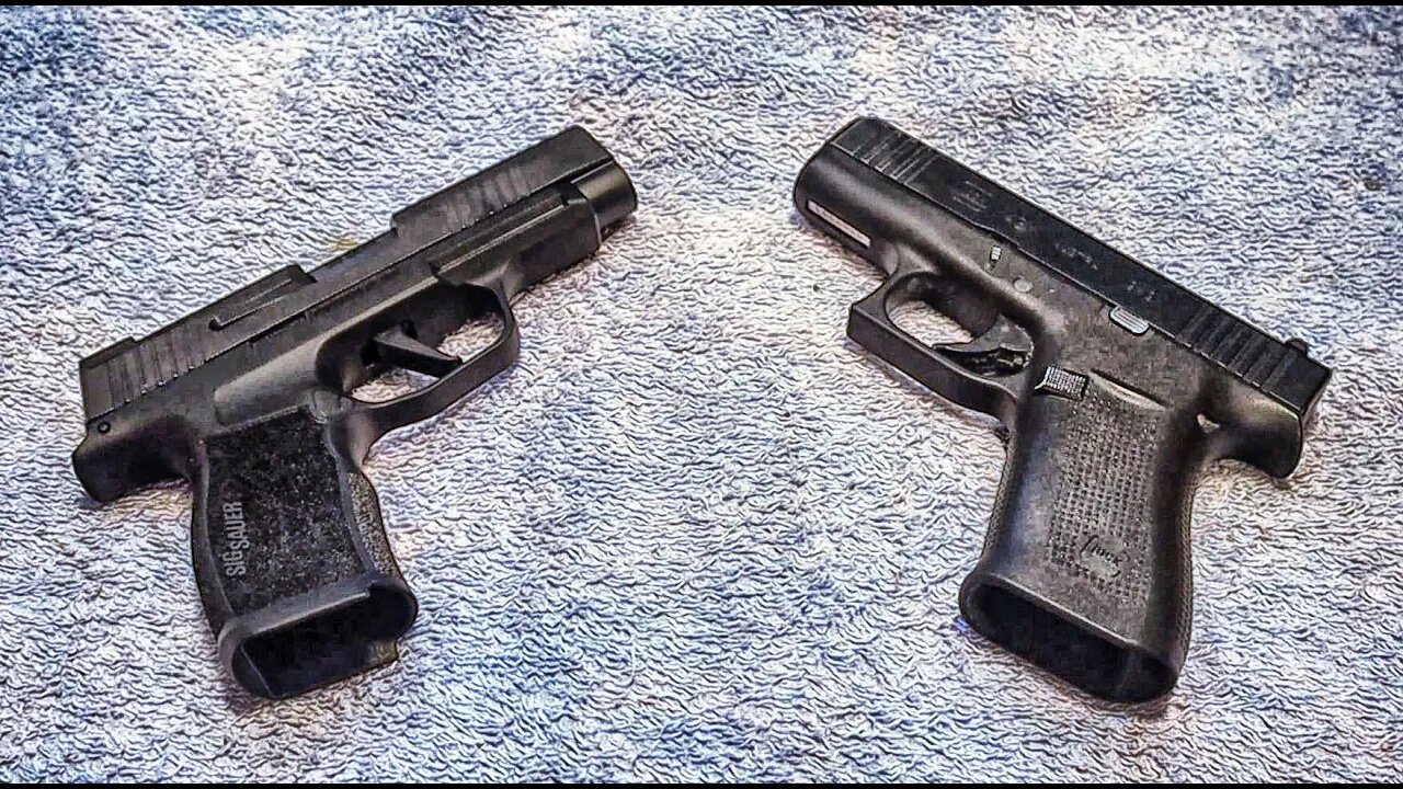 Sig P365XL vs Glock 43X A Comparison between two of the best Concealed Carry 9mm Pistols