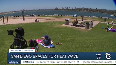 San Diego braces for heat wave
