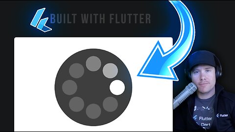 I add a custom loading indicator to Space Pod | Built with Flutter