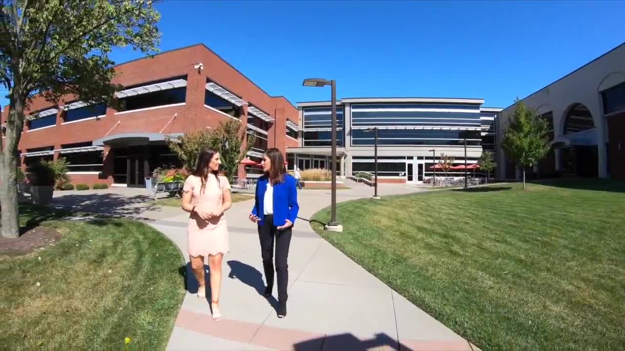 Meg tours the Smucker's campus in Orrville
