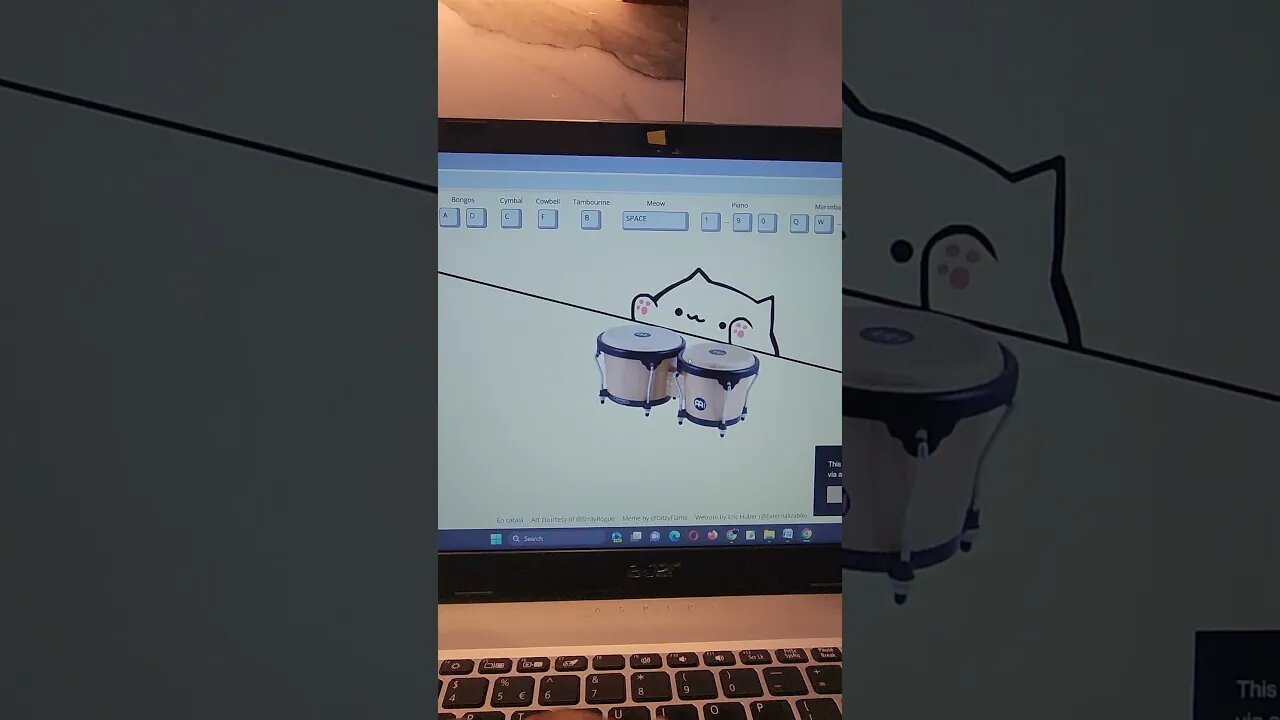 Google fun tricks no.216 (bongo cat) #shorts #youtubeshorts
