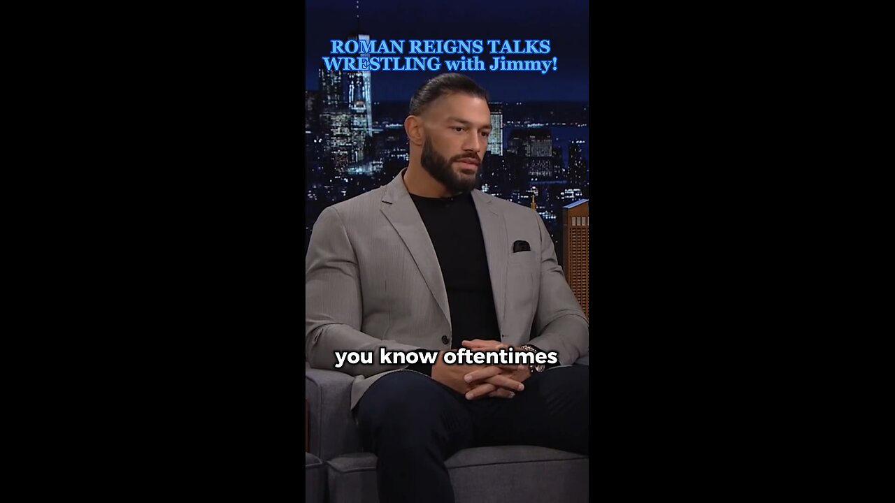 ROMAN REIGNS TALKS WRESTLING WITH JIMMY!