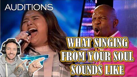 BLOWN AWAY!!! "Golden Buzzer" Kristen Cruz - I See Red - America's Got Talent (REACTION)