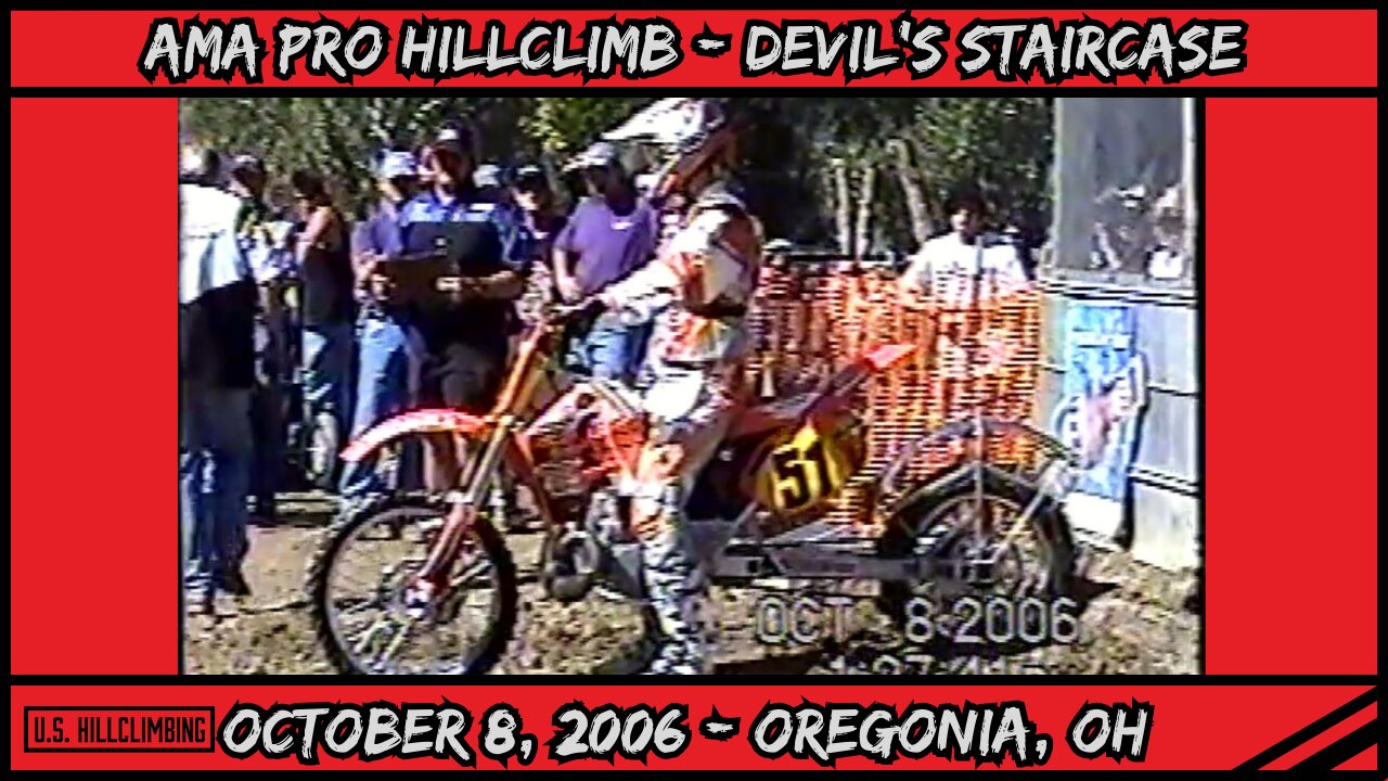 10/8/2006 Devil's Staircase AMA Pro Hillclimb Oregonia, OH - Full Event 540cc & 800cc Classes