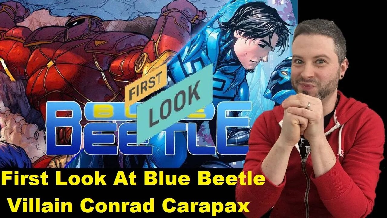 First Look At Blue Beetle Villain Conrad Carapax