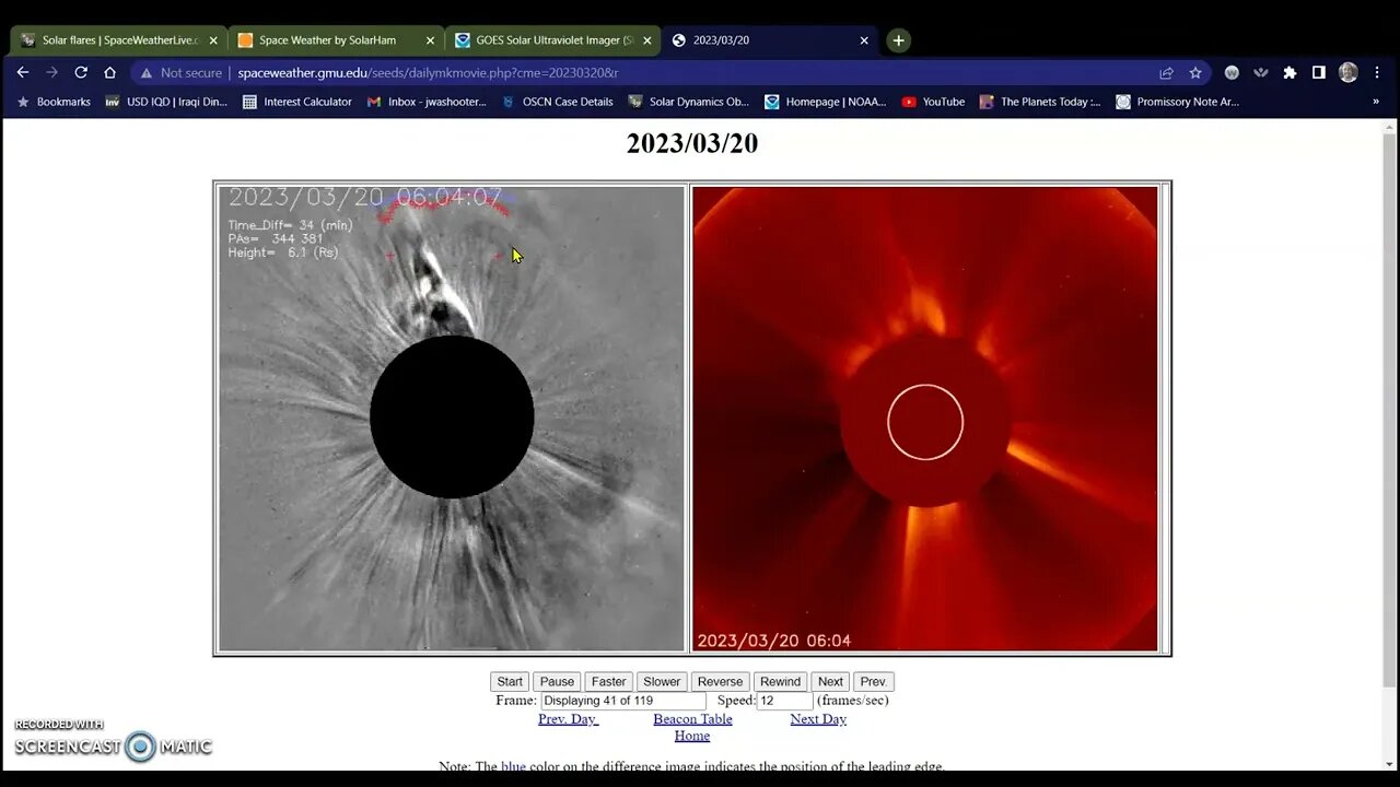 What's flying into the Sun? 03-20-23