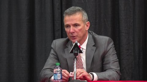 WATCH: OSU head football coach Urban Meyer formally announces retirement