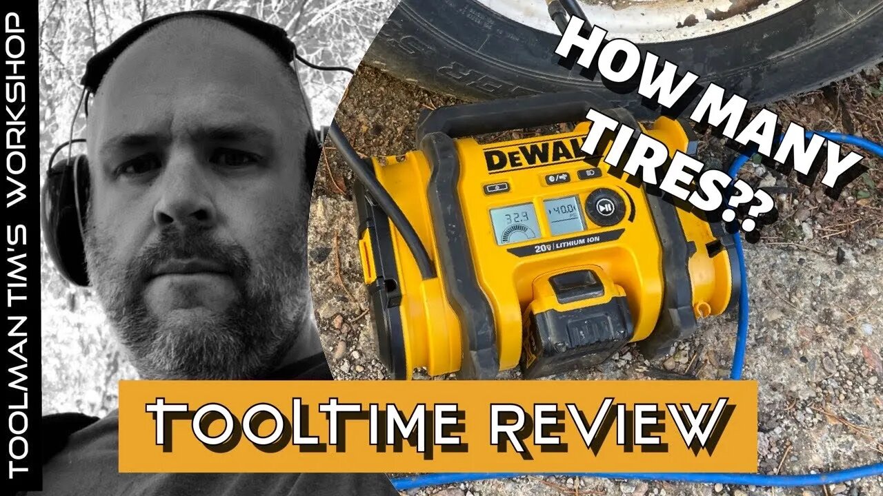 DEWALT INFLATION STATION - How Many Tires Can It Inflate??