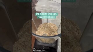 How to Make Oat Flour