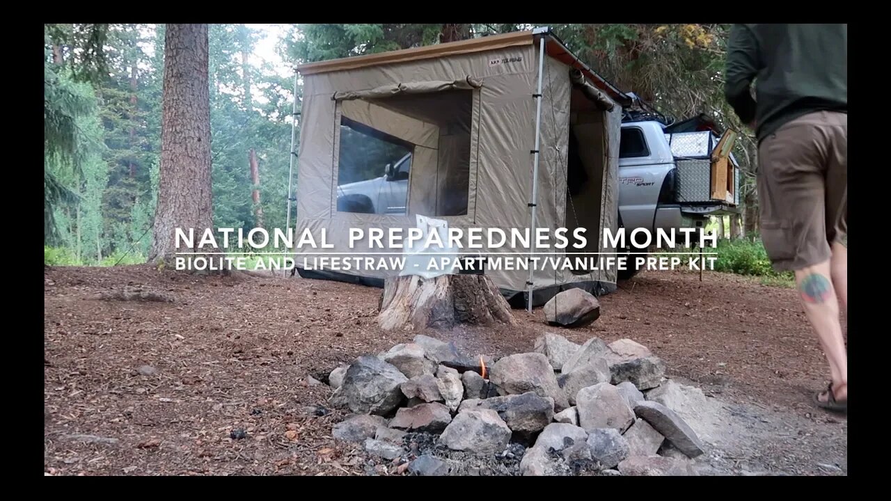 Truck Camping / Van Life / Off-Grid Cabin / Apartment Prep Kit