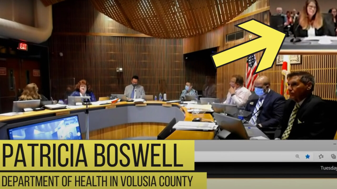 Volusia County School Board Jamie Haynes Questions Patricia Boswell Florida Department of Health