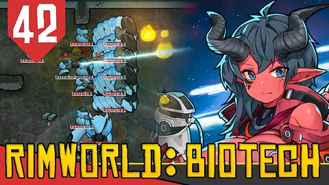 Fazenda de ÓRGÃOS e PREGUIÇA - Rimworld Biotech #42 [Série Gameplay PT-BR]