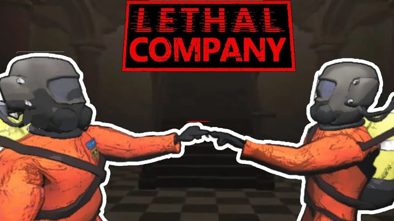 TWO GUYS ON THE RESIDENT EVIL 1 MANSION | LETHAL COMPANY