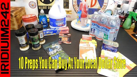 10 Preps You Can Buy At Your Local Dollar Store