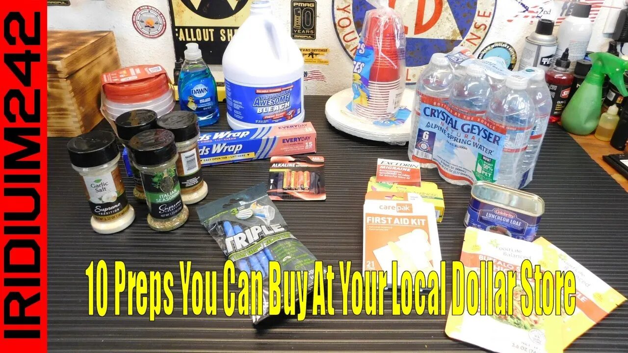 10 Preps You Can Buy At Your Local Dollar Store