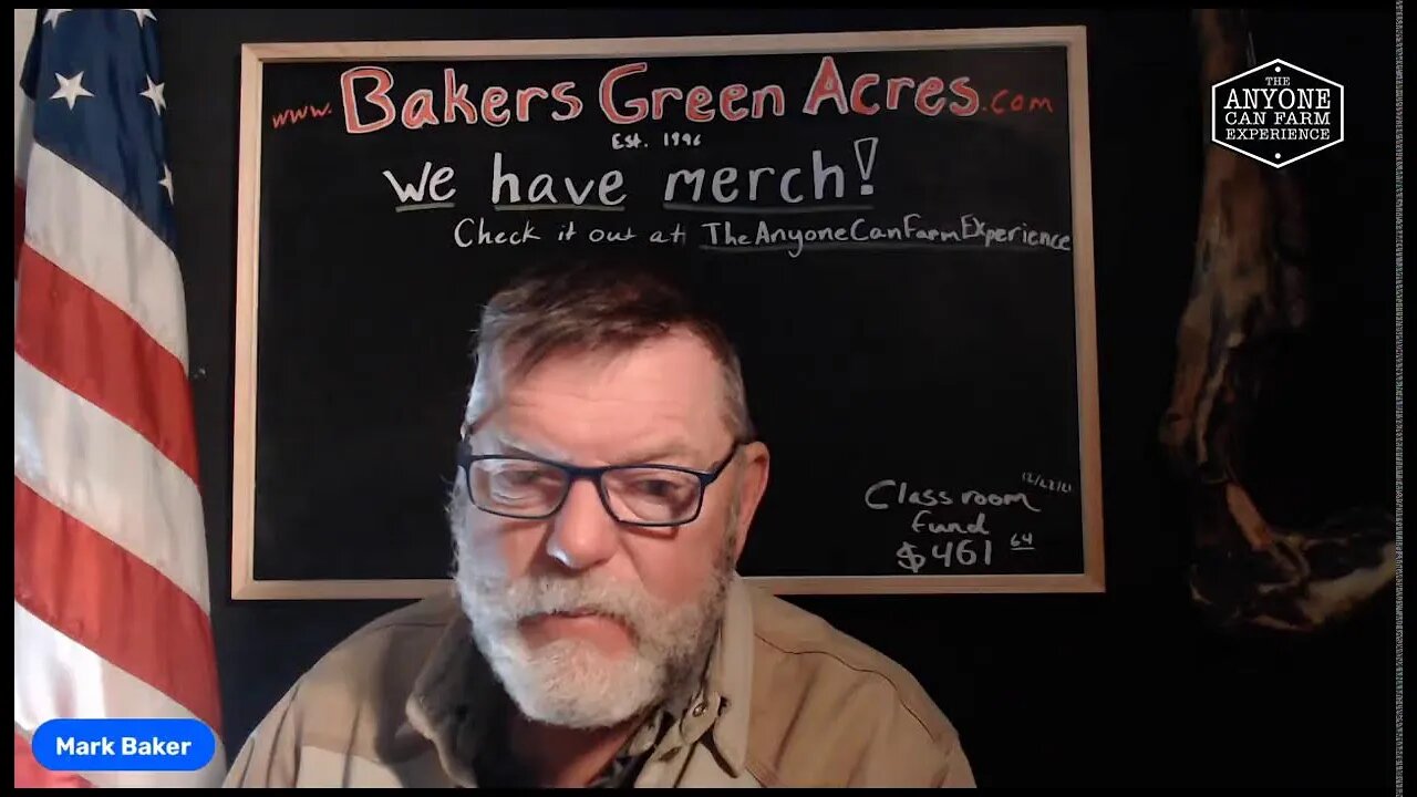 Food Shortage Fear: A homestead conversation with Mark Baker