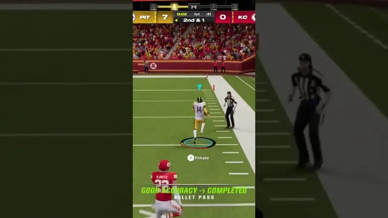 George Pickens COOKS the Chiefs in Madden 24!!