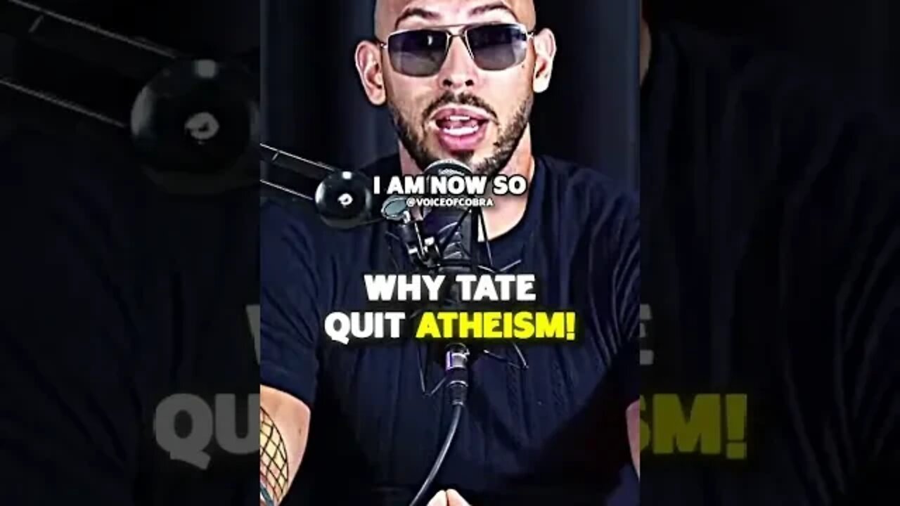 Why Tate Quit Atheism!