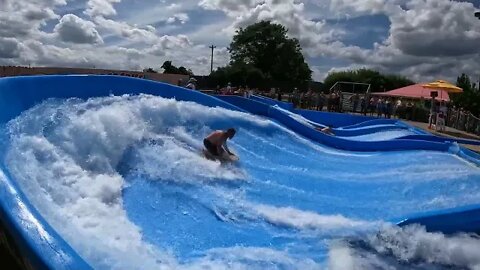 flowrider - Todd - 3 at Soak City, Kings Island