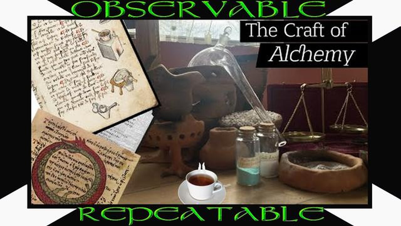 I learned Alchemy from Medieval Manuscripts. Here's how it works