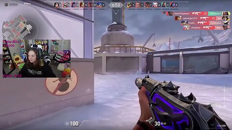 Short Hair Baddie Playing Val 