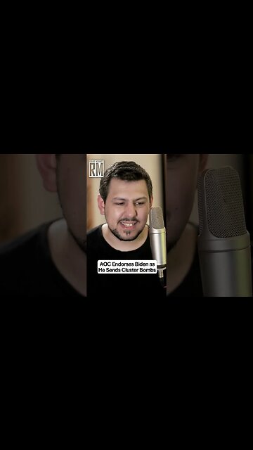 AOC Endorses Biden Same Day He Sends Illegal Cluster Bombs