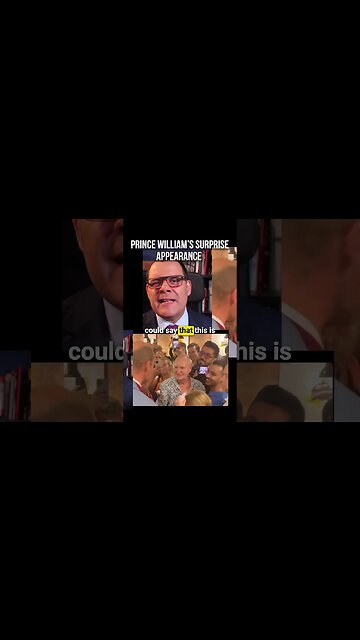 Prince William's SURPRISE Appearance at Bournemouth!