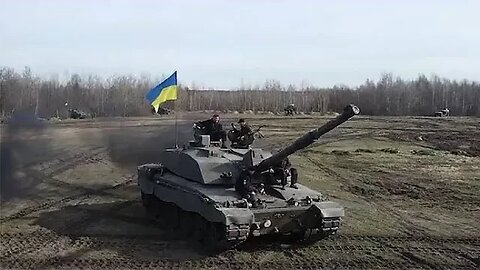 Russian Kornet-E ATGM destroyed Ukrainian British-made Challenger 2 Tank MBT in Rabotino