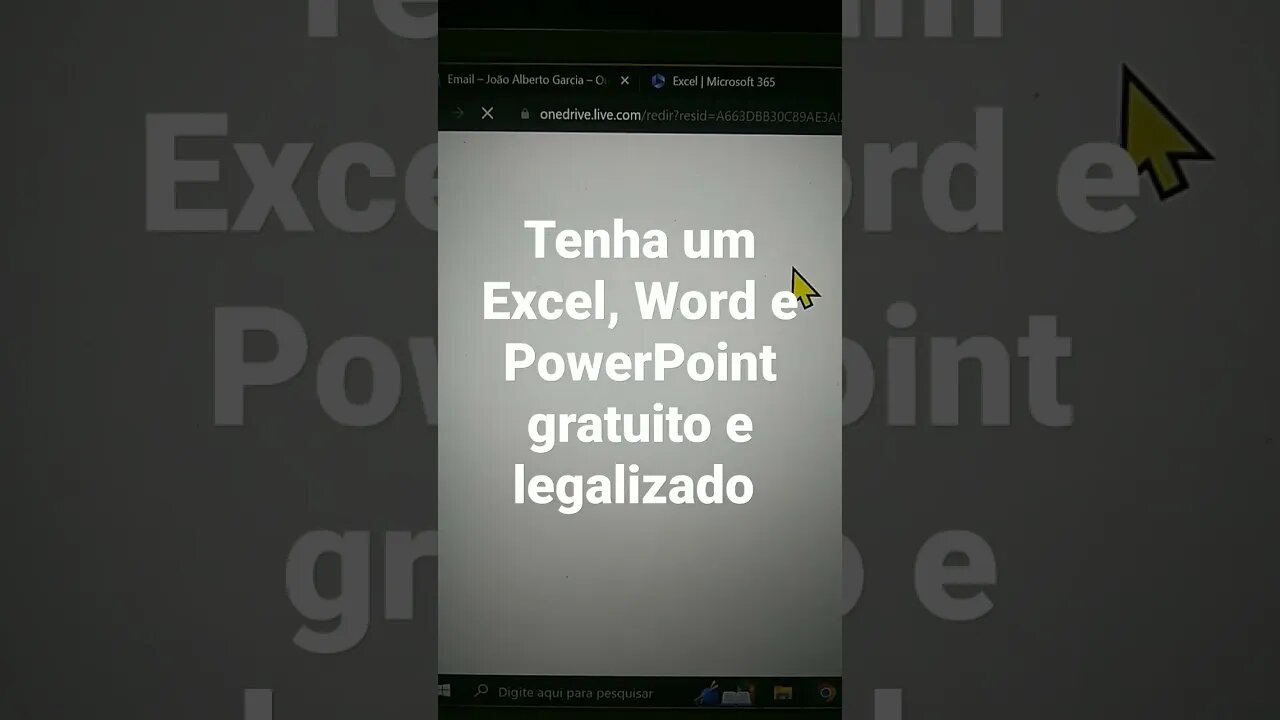 Excel, Word, porwerPoint gratuito e legalizados