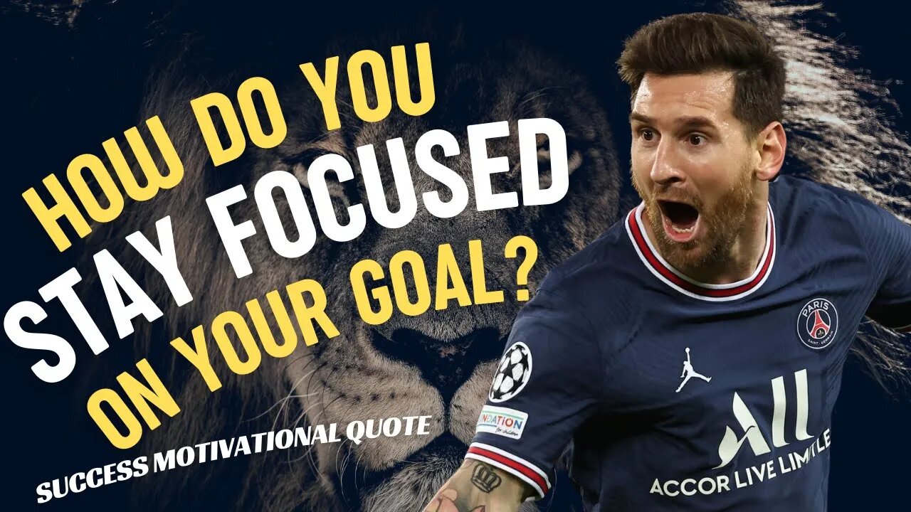 Lionel Messi Motivational Quote│How Do You Focused On Goal? 🔥💪│Short Video│#quote #motivationalvideo