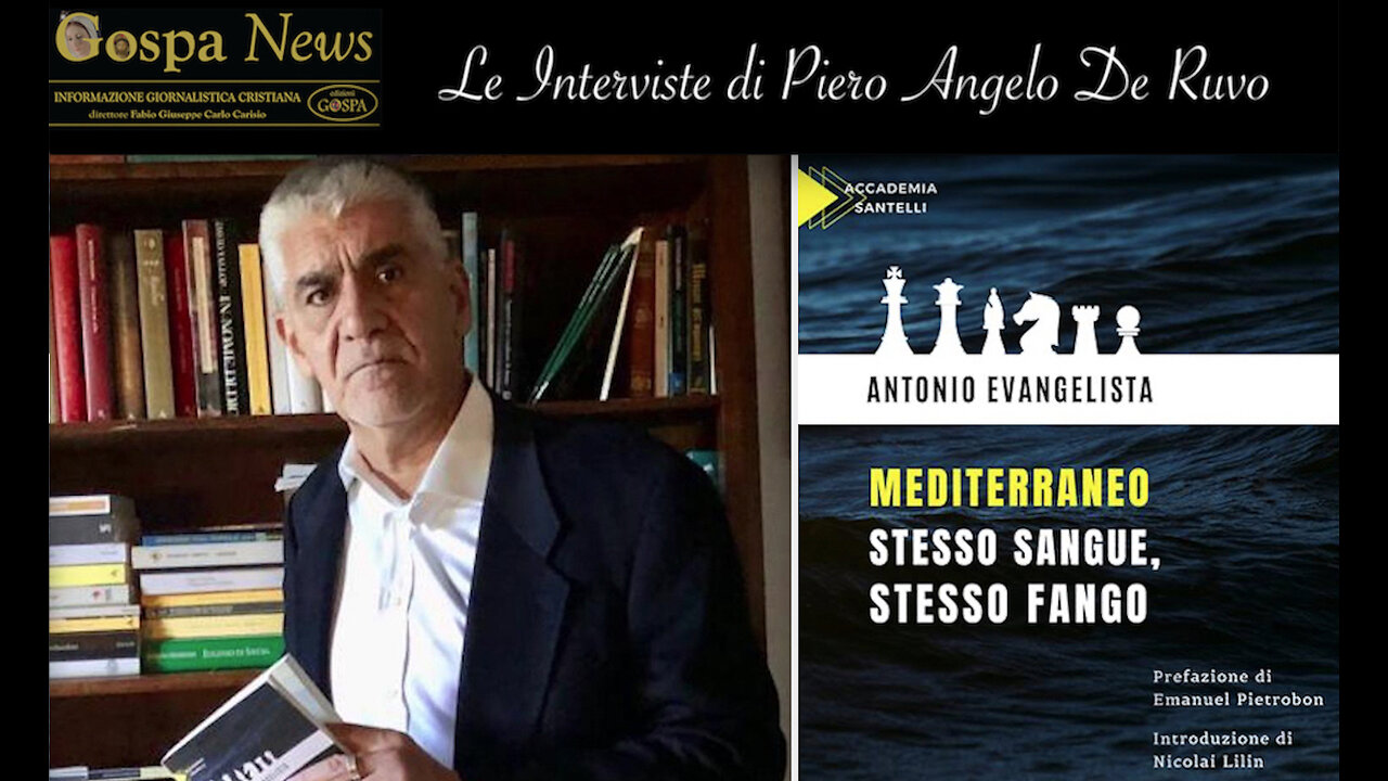 “MENZOGNE NATO SU GUERRE NEL MEDITERRANEO PER IL GAS”. Libro Ex Funzionario Interpol Evangelista