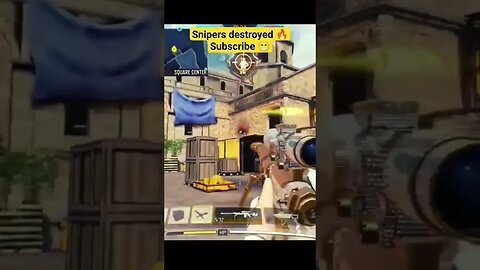 Sniper combat #cod - call of duty mobile Sniper gameplay #shorts