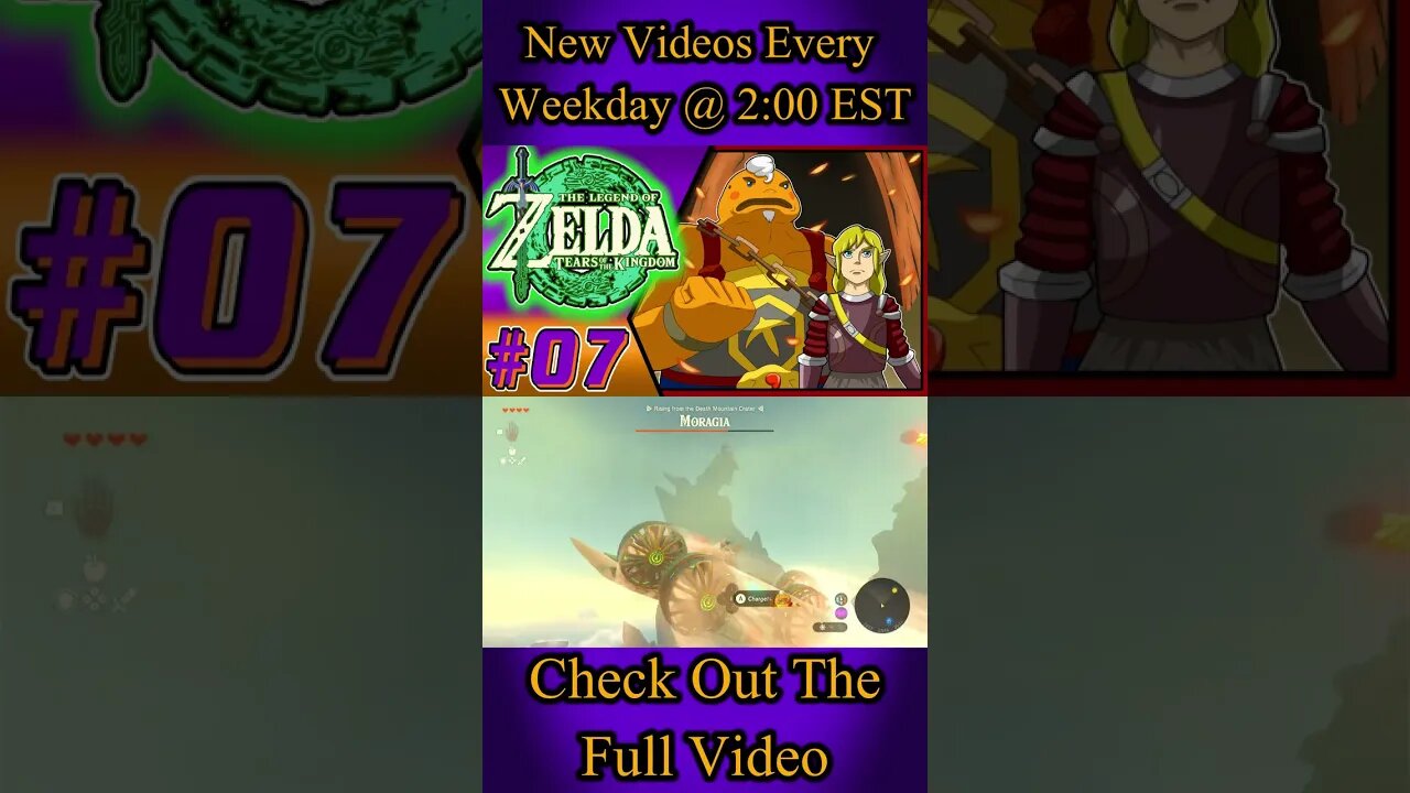 Legend Of Zelda Tears Of The Kingdom Part 7 Video Highlights #shorts