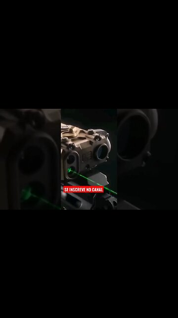 🌍Mira a laser militar, tecnologia de ponta, Confira🌍