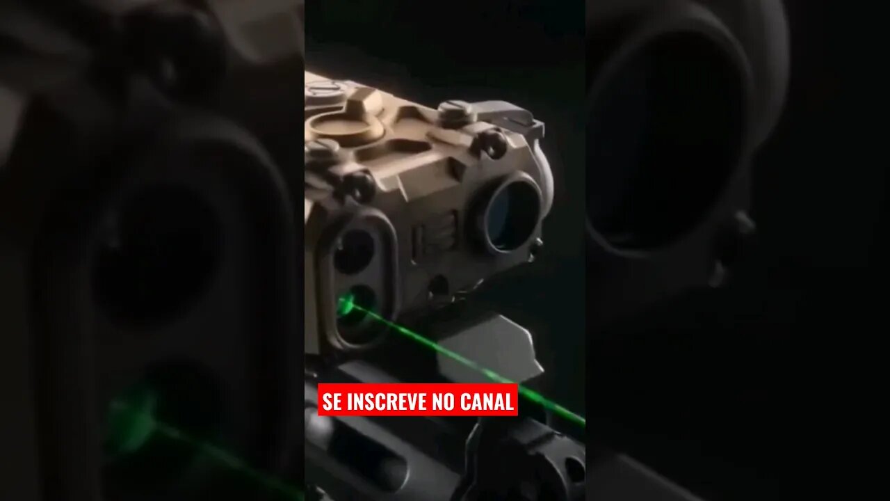 🌍Mira a laser militar, tecnologia de ponta, Confira🌍