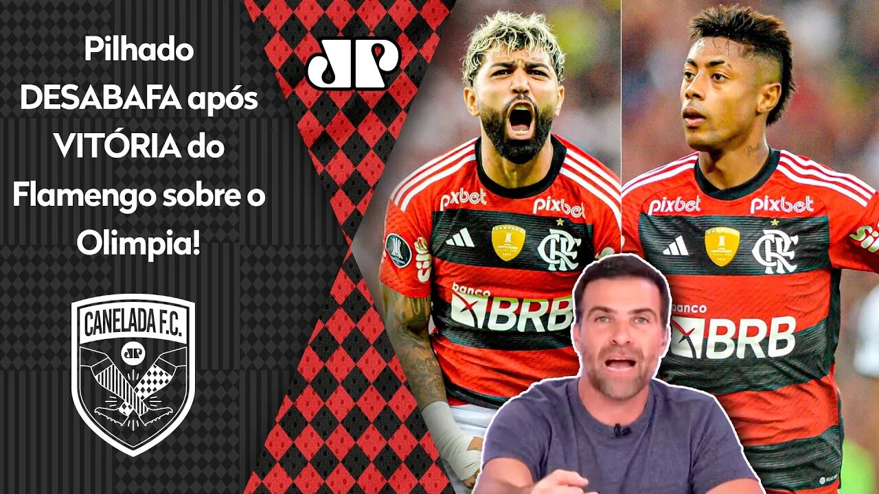 "EU TÔ ERRADO? TÔ EXAGERANDO? Cara, o Flamengo hoje pra mim..." Pilhado DESABAFA após 1x0 no Olimpia