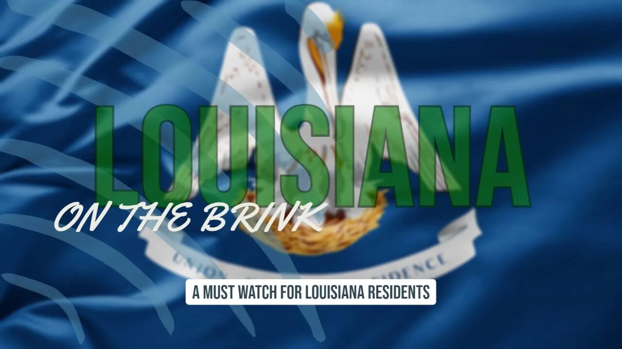 Louisiana On The Brink: Help Prevent An Environmental & Economic Disaster