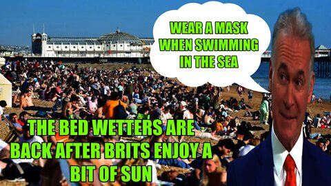 The Bed Wetting Media & Twitter Tosspots Lose Their Minds Over Brits Enjoying The Sun