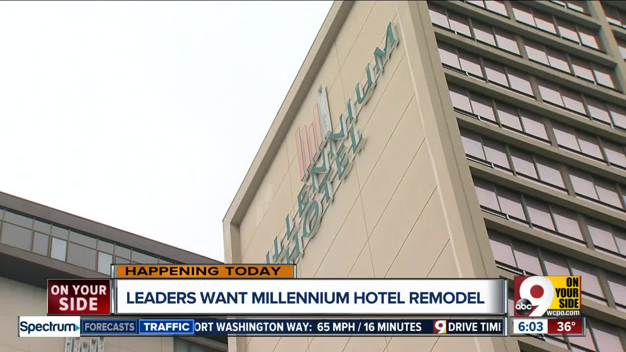 Cincinnati City Council could form task force in effort to remodel Millennium Hotel