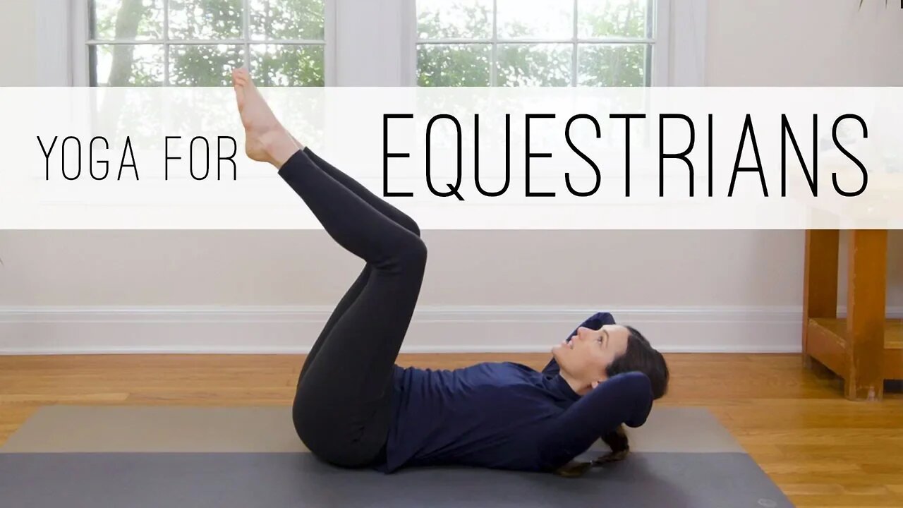 Yoga For Equestrians | 33-Minute Home Yoga Practice