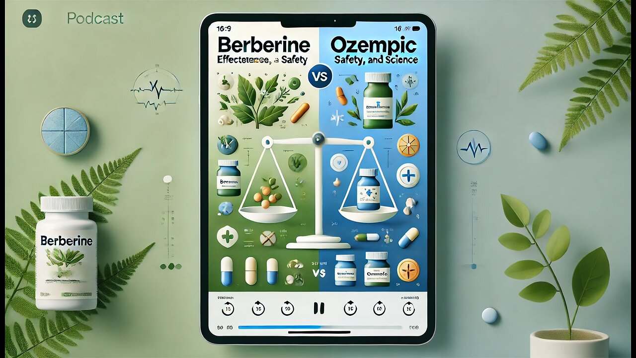 Berberine vs. Ozempic #berberine #ozempic #diabetes #suppliments